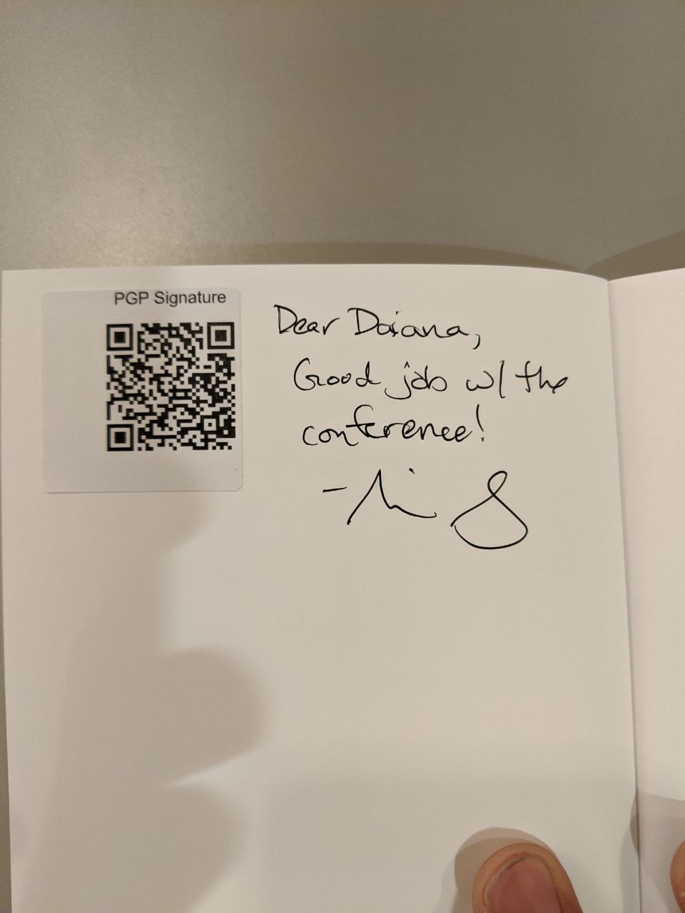 Signed autograph 38eff41d6c63b9b4