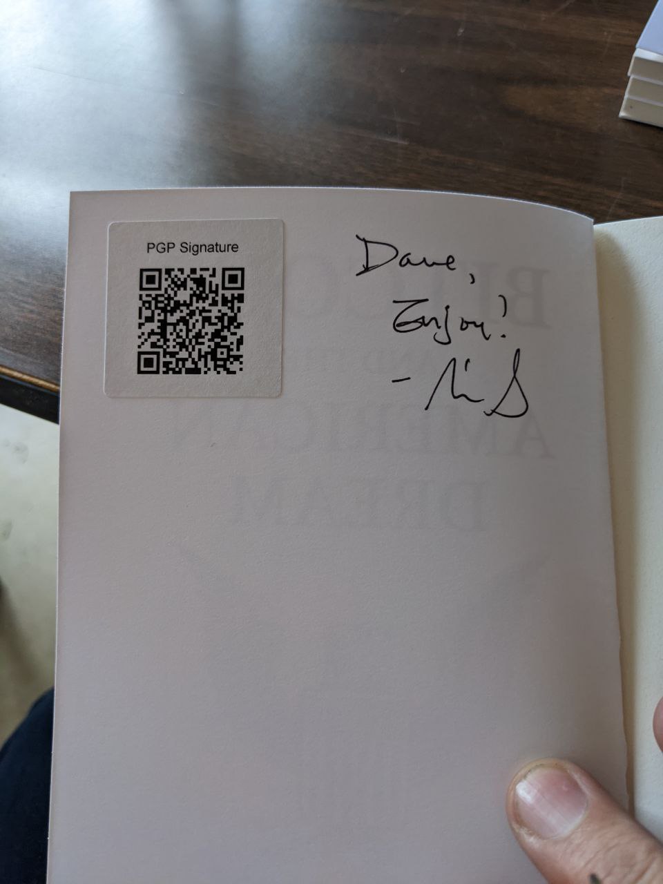 Signed autograph 398485002b65d386