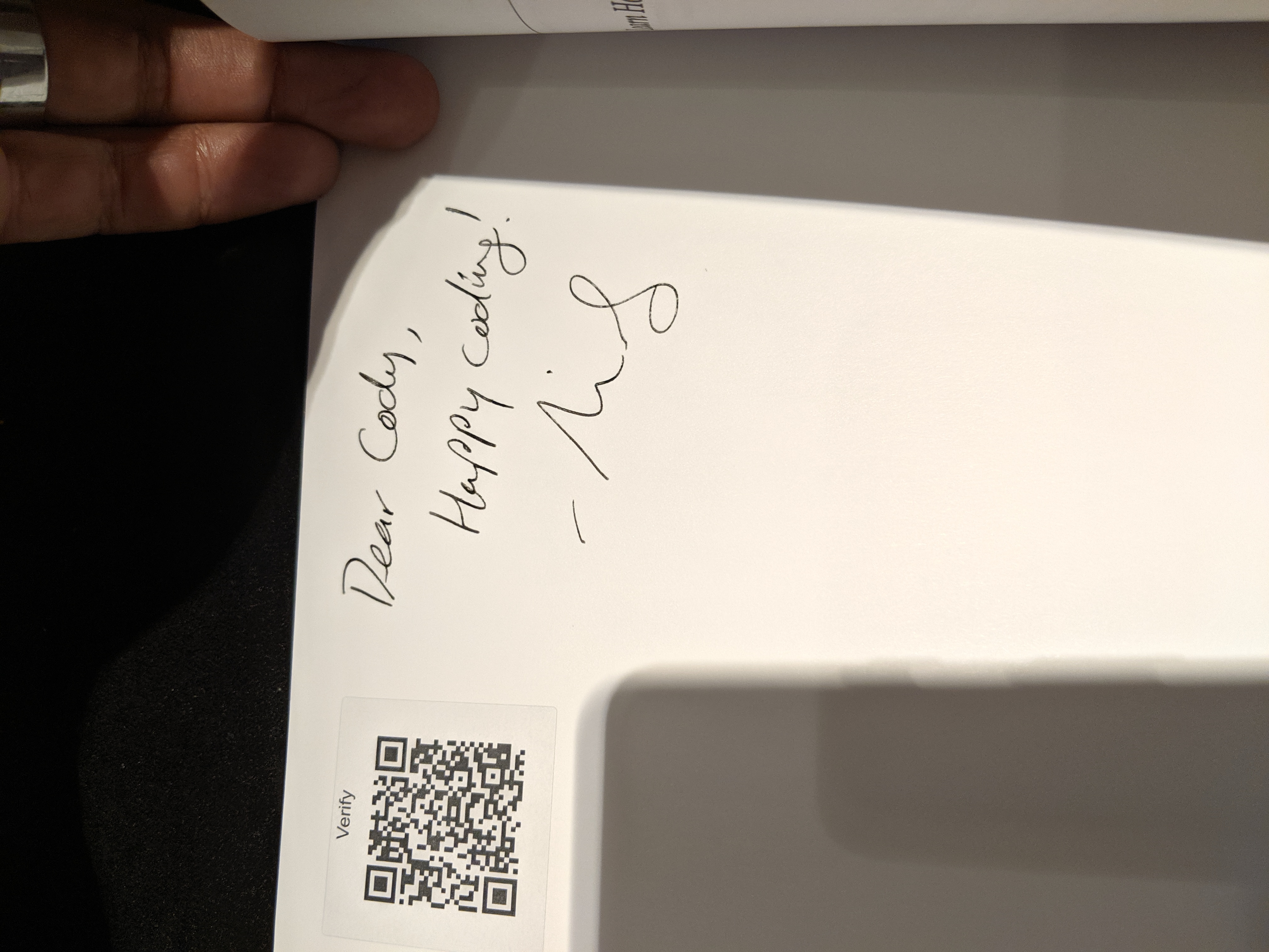 Signed autograph 3a5d5b8edddaba75