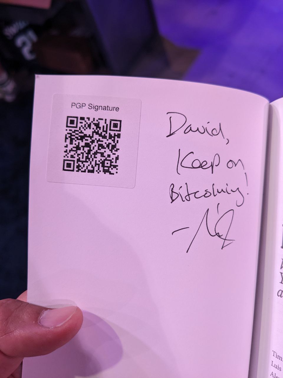 Signed autograph 3bd1e5a6088147f2