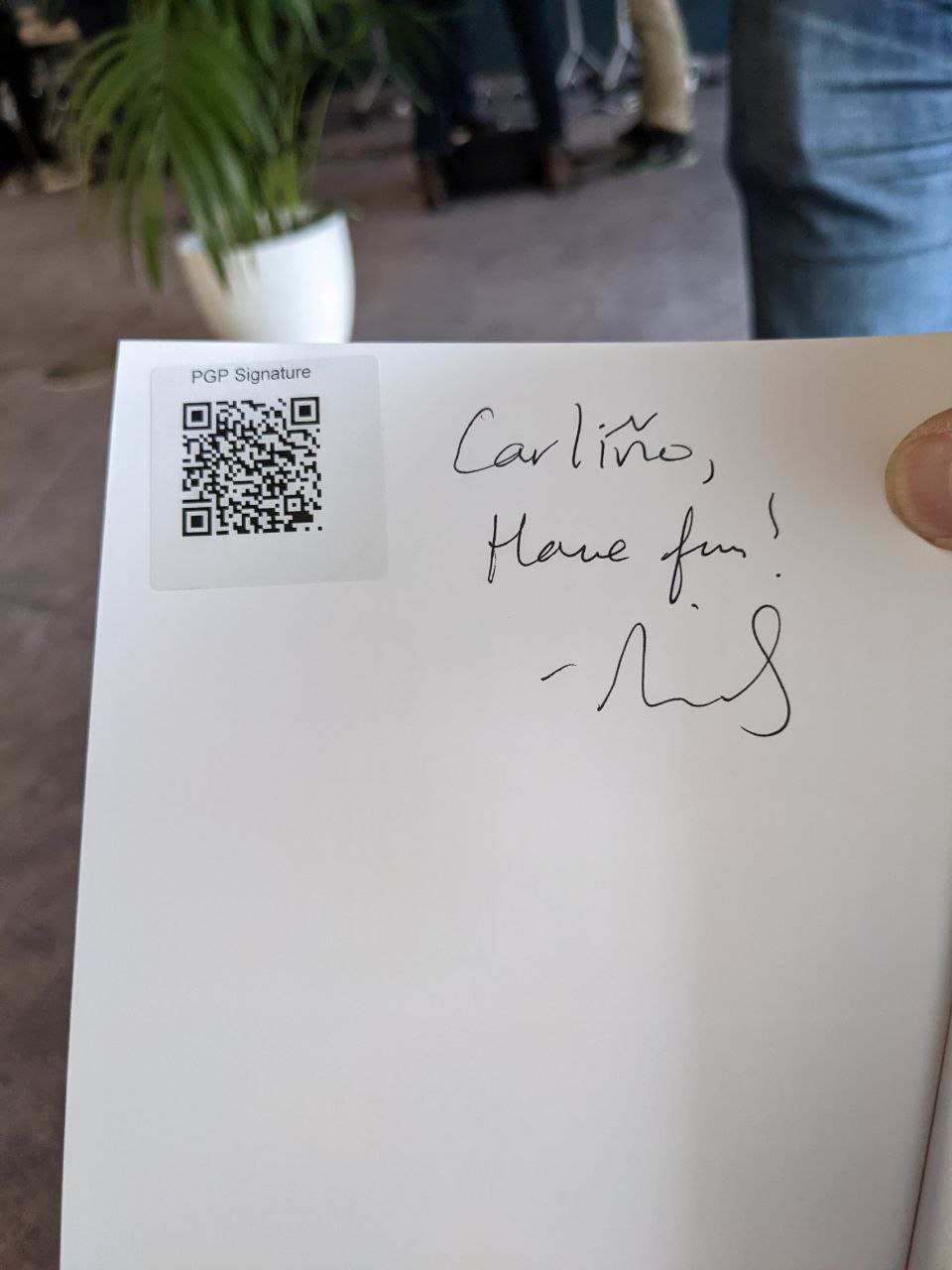 Signed autograph 3d4136a733aa6521