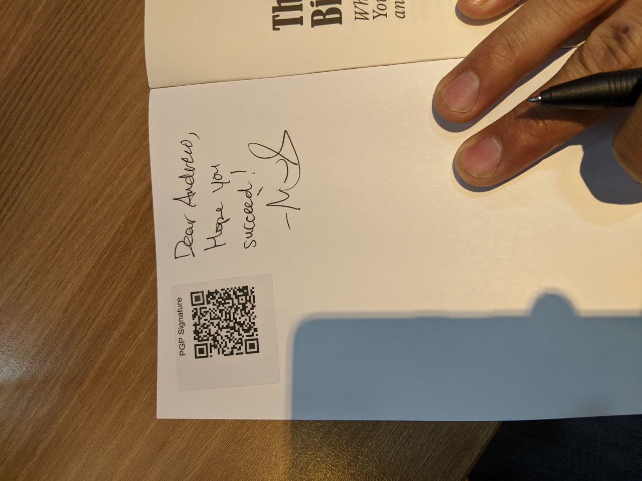 Signed autograph 3e364056febcf170