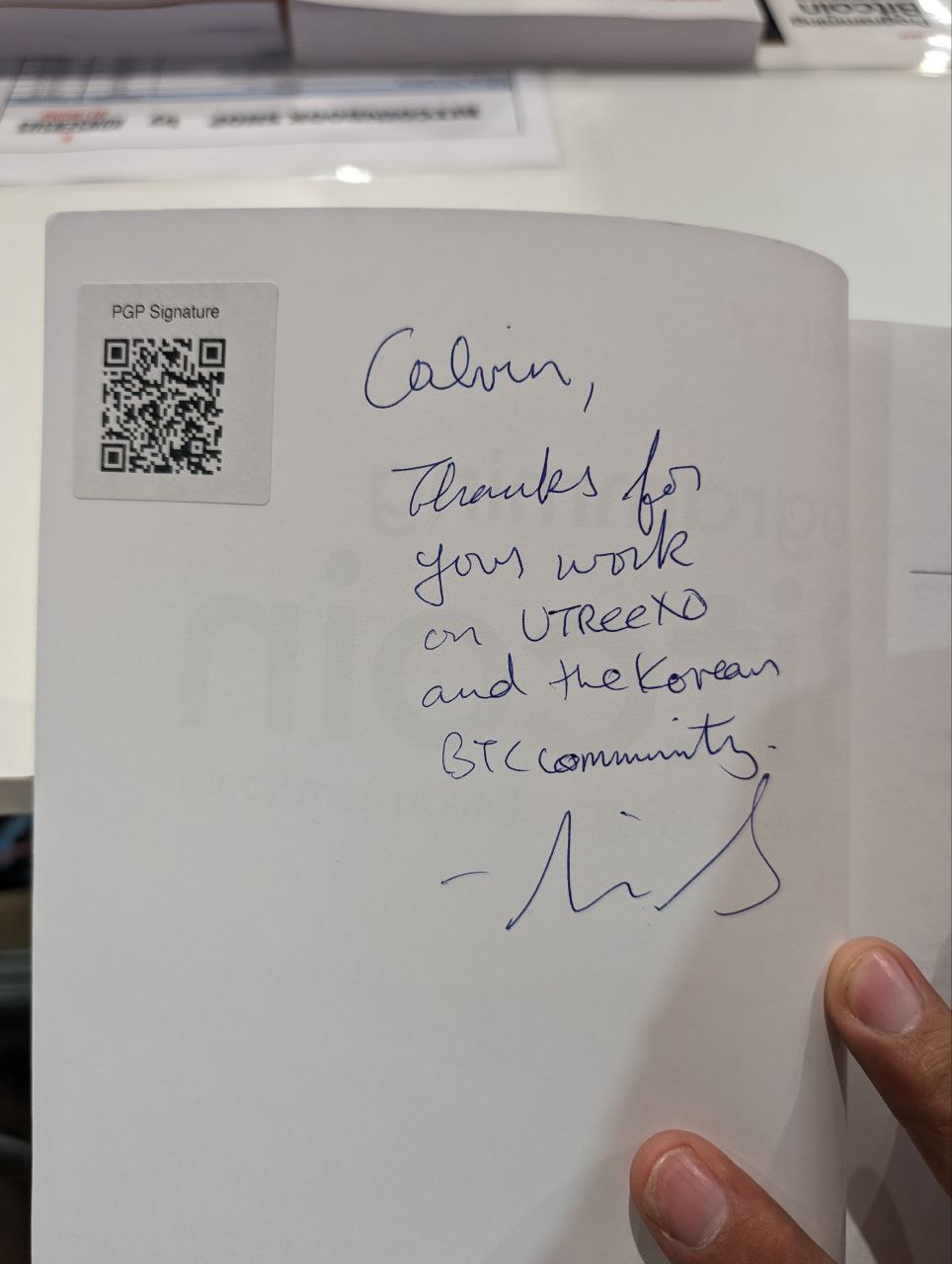 Signed autograph 402336775aff0406