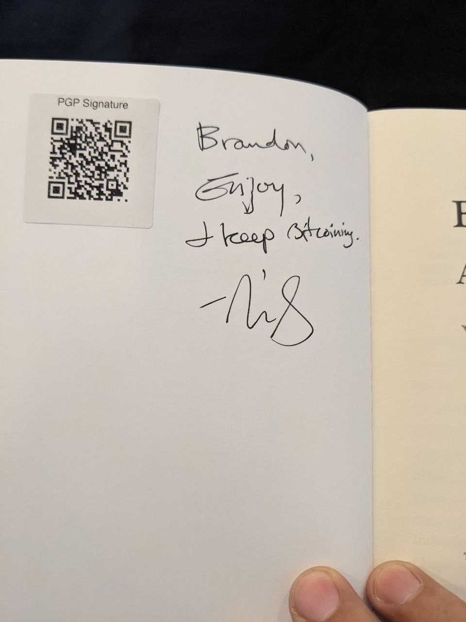 Signed autograph 4381bf43601ac4bf