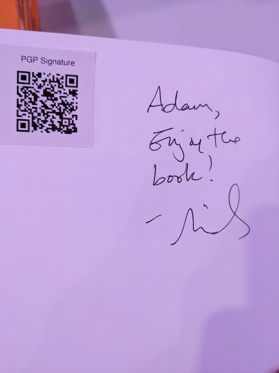 Signed autograph 44300c11ec8c745d