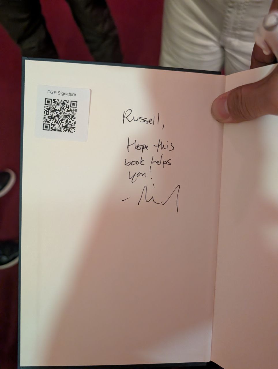 Signed autograph 44cc35284ad54671