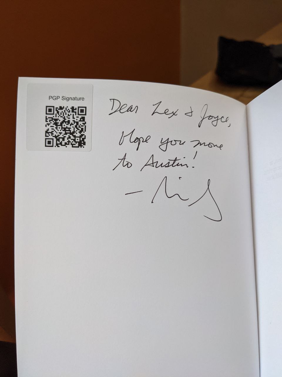 Signed autograph 453cad73fea3124d