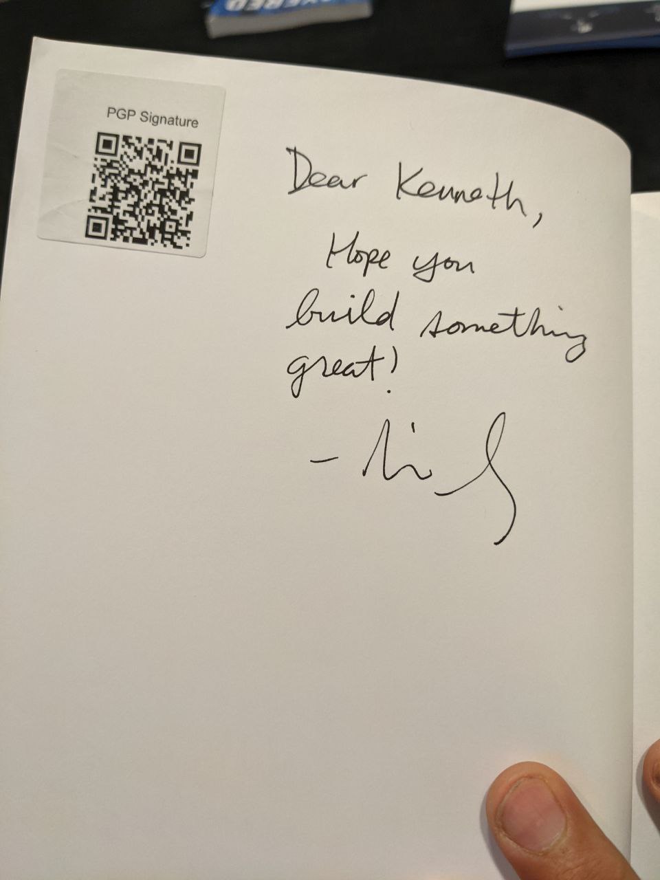 Signed autograph 4683cb50777d258f