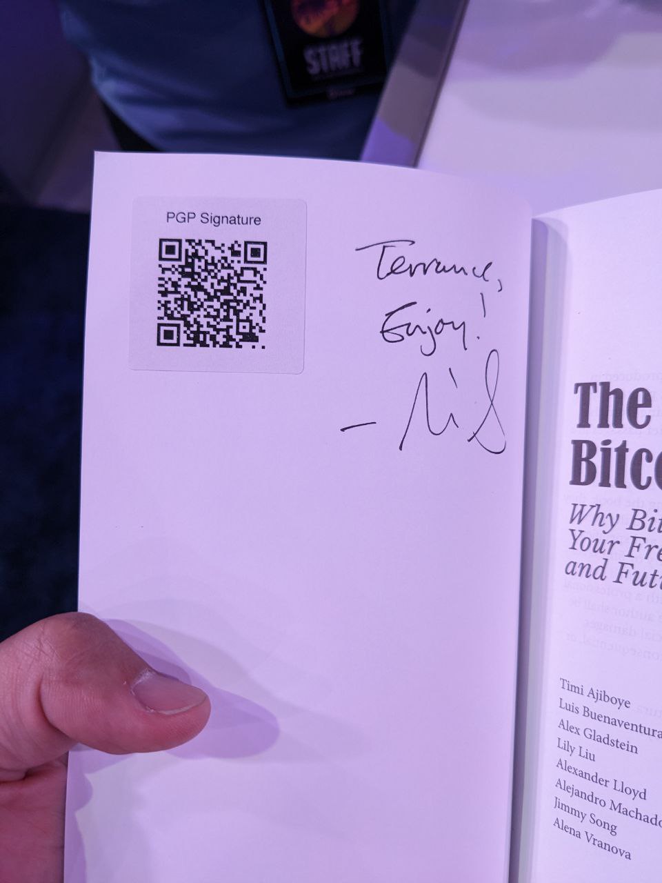 Signed autograph 46b76c441a447be0