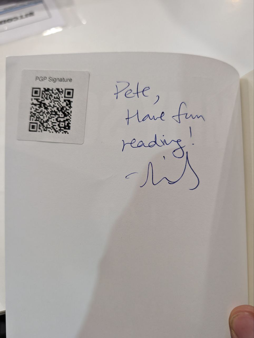 Signed autograph 49498eafa29b8f1a