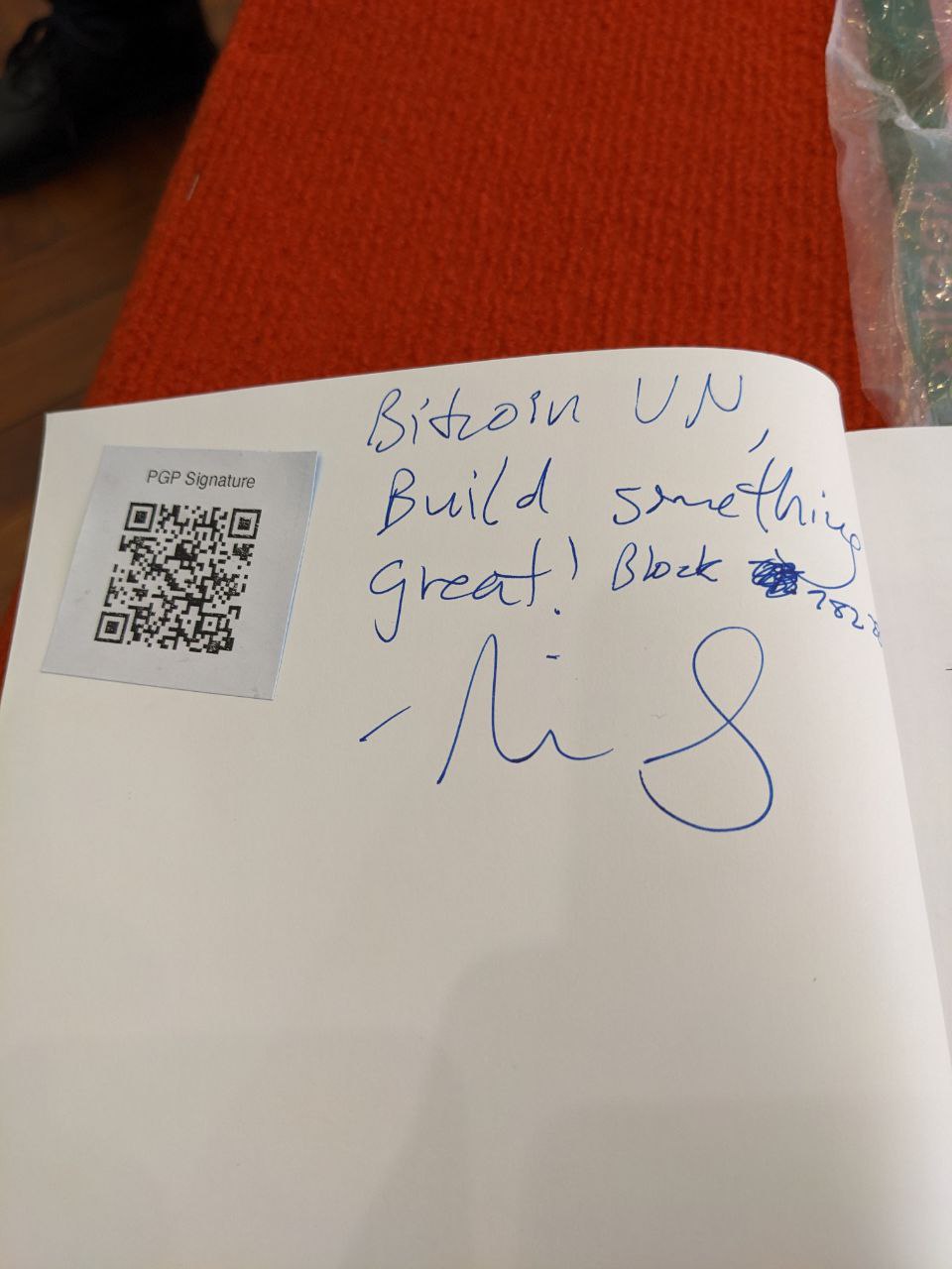 Signed autograph 494e0931ae5d624b