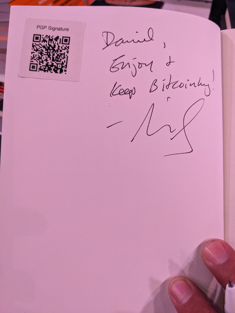 Signed autograph 49b0a1663110eb19