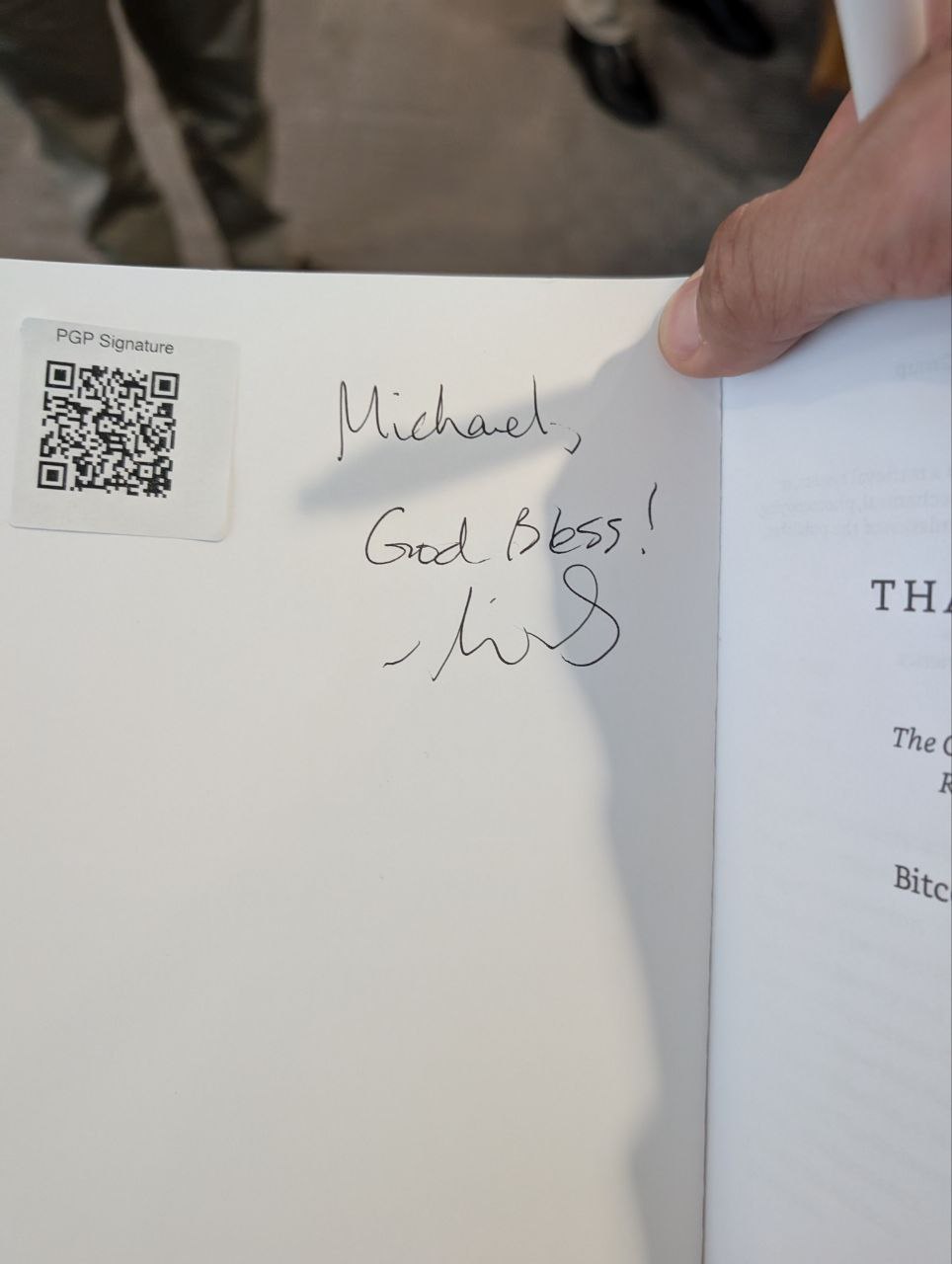 Signed autograph 4b8d0b80d0b537ba