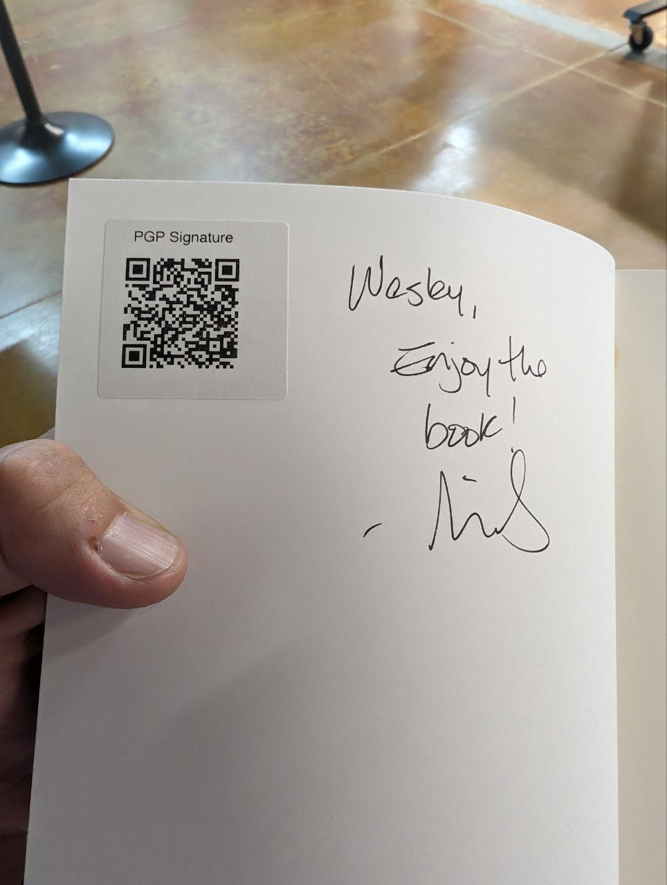 Signed autograph 4fd8b851f53d5d56