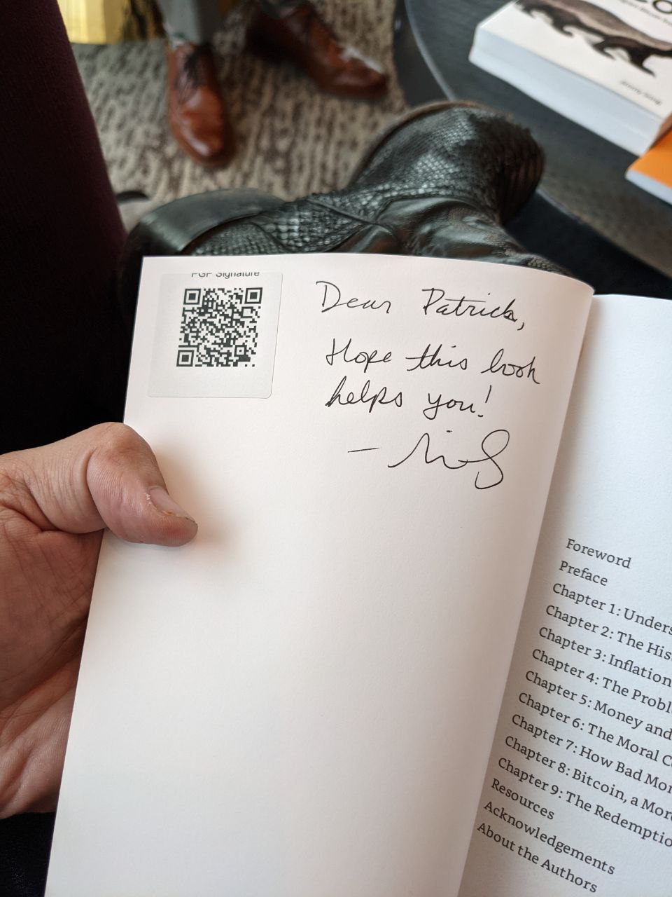 Signed autograph 5160128934b73e01