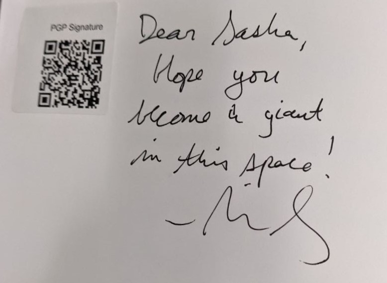 Signed autograph 562ed445f672a63b