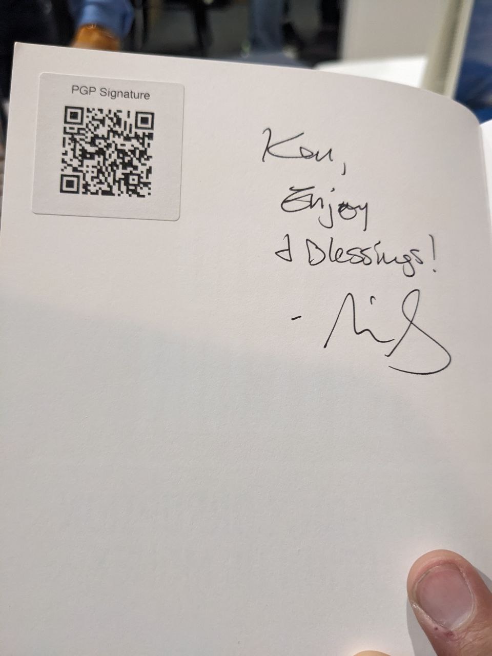 Signed autograph 570807945248fe7f