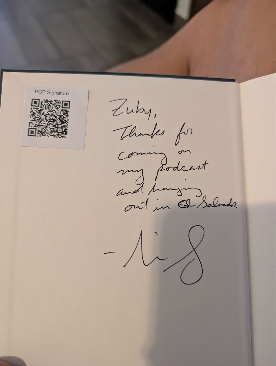 Signed autograph 59685678d1f59a7c