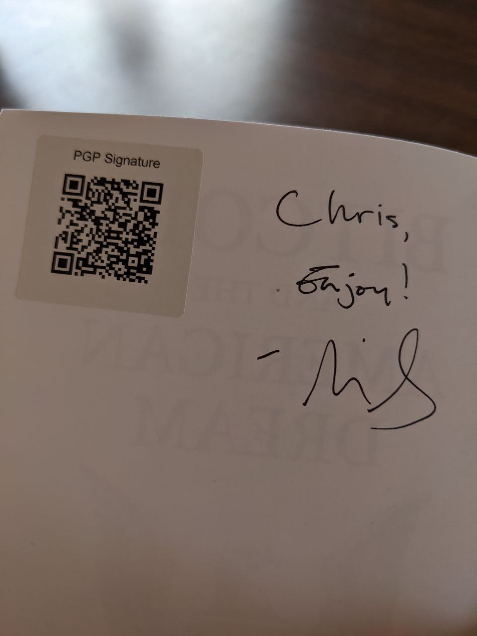 Signed autograph 5cf2ee432d2ce1b2