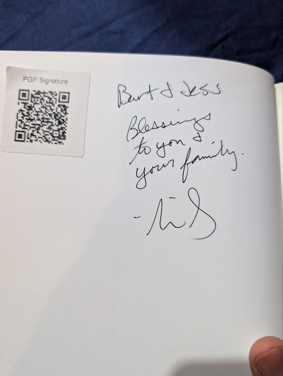 Signed autograph 5db7084ac67d37c2