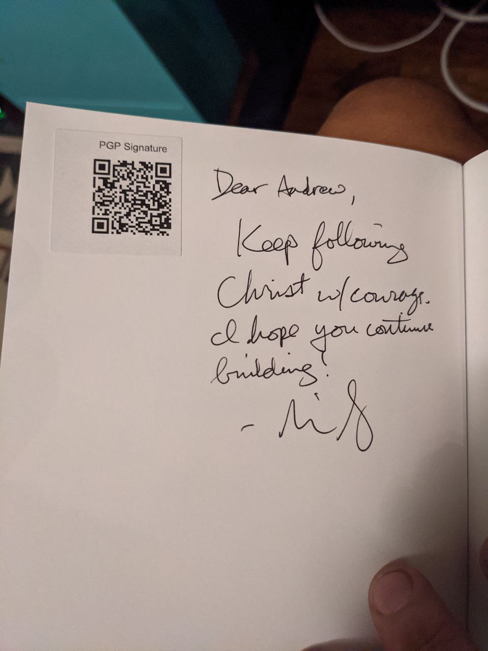 Signed autograph 5e0141ea1c6c6d5d