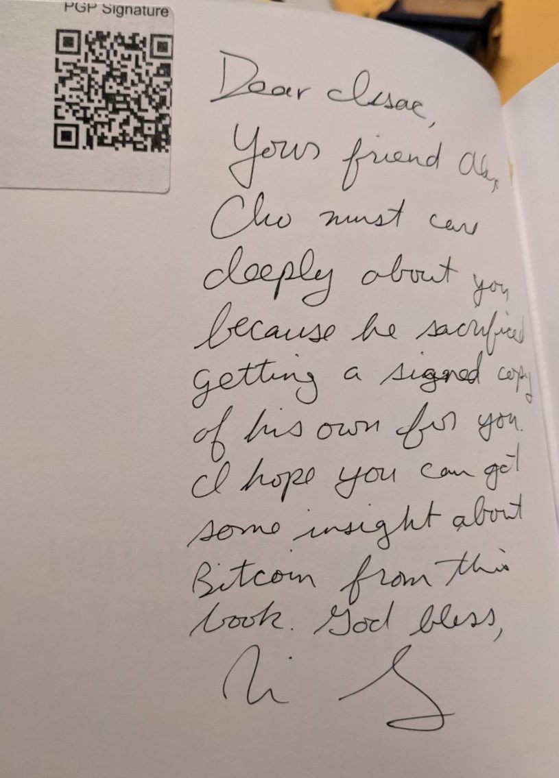 Signed autograph 5f5c50b1a6b426b6