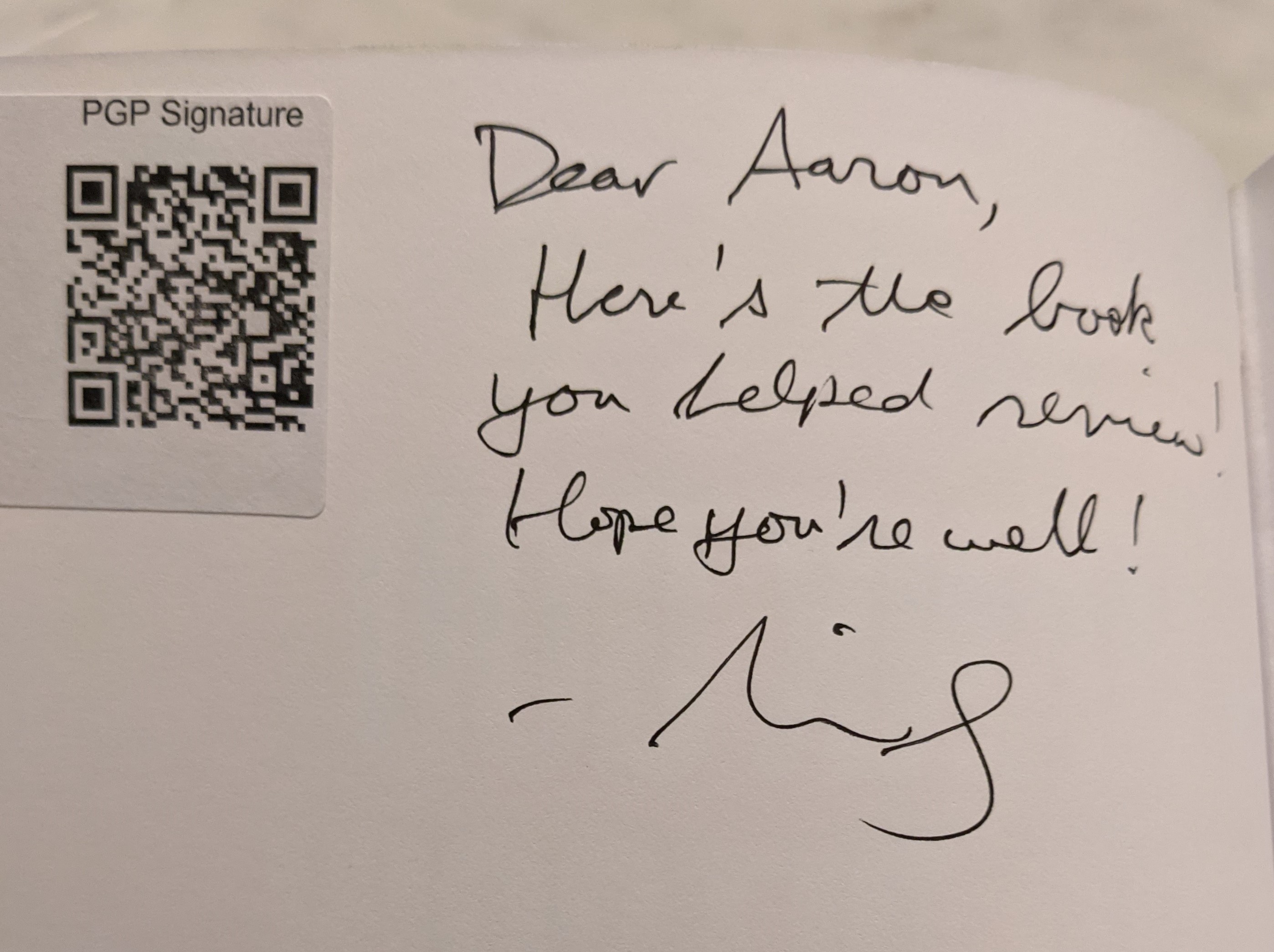 Signed autograph 60309de169fd7d05