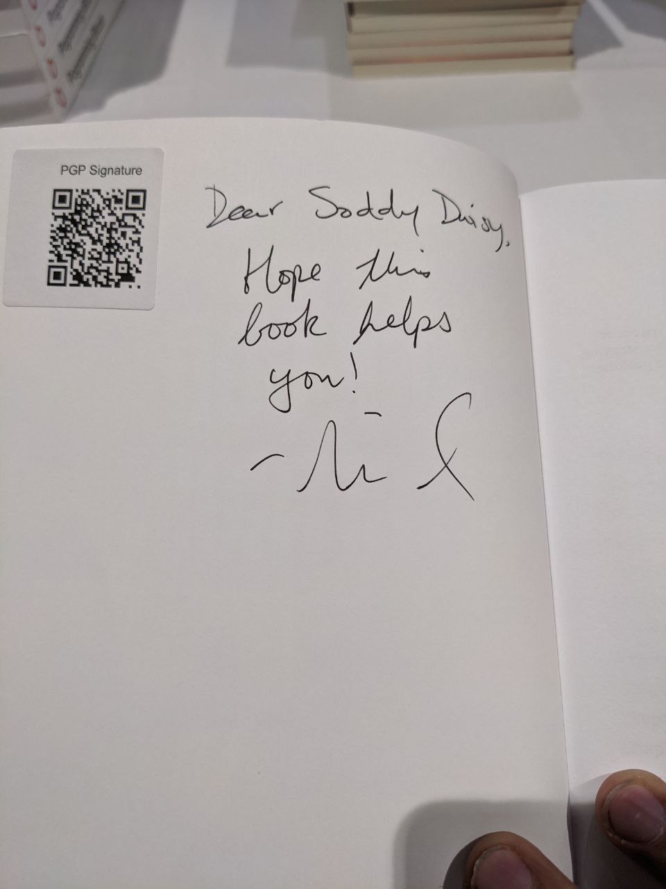 Signed autograph 61f6bc8685b0984b