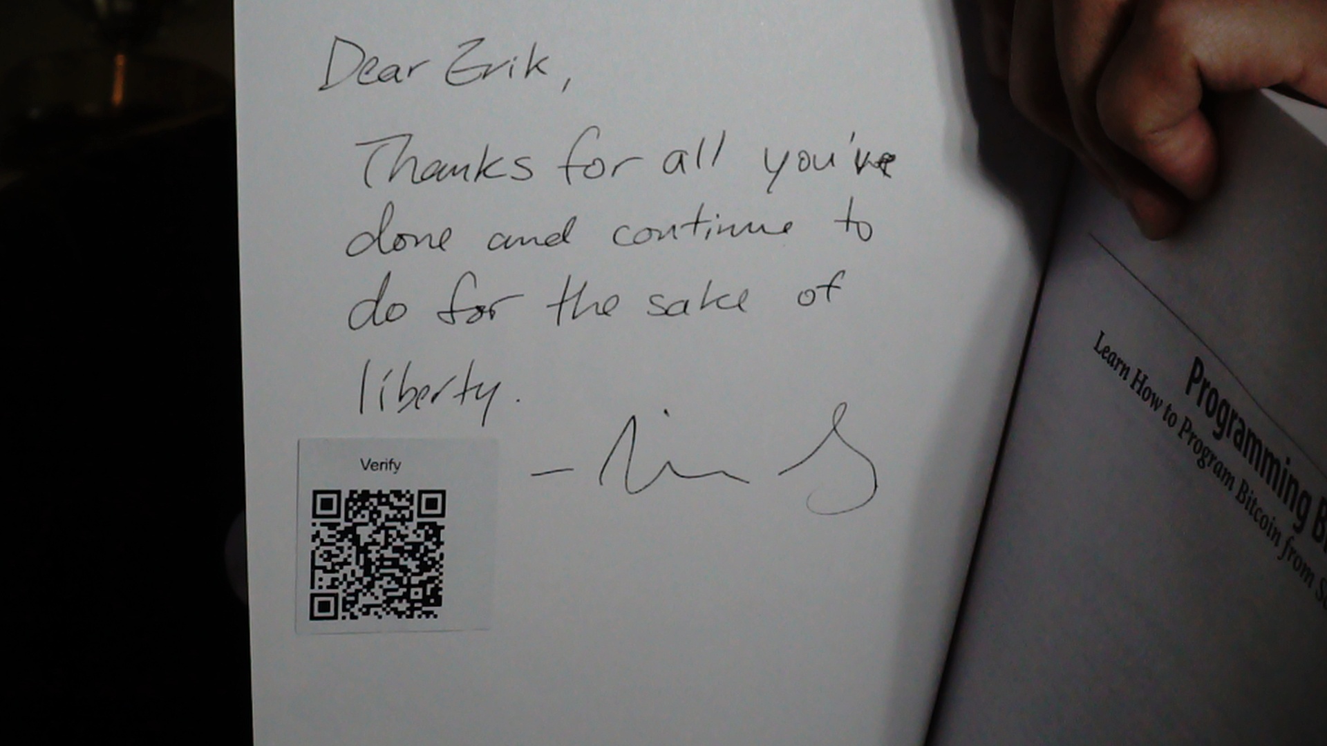 Signed autograph 6258c2d9acc3e6b8