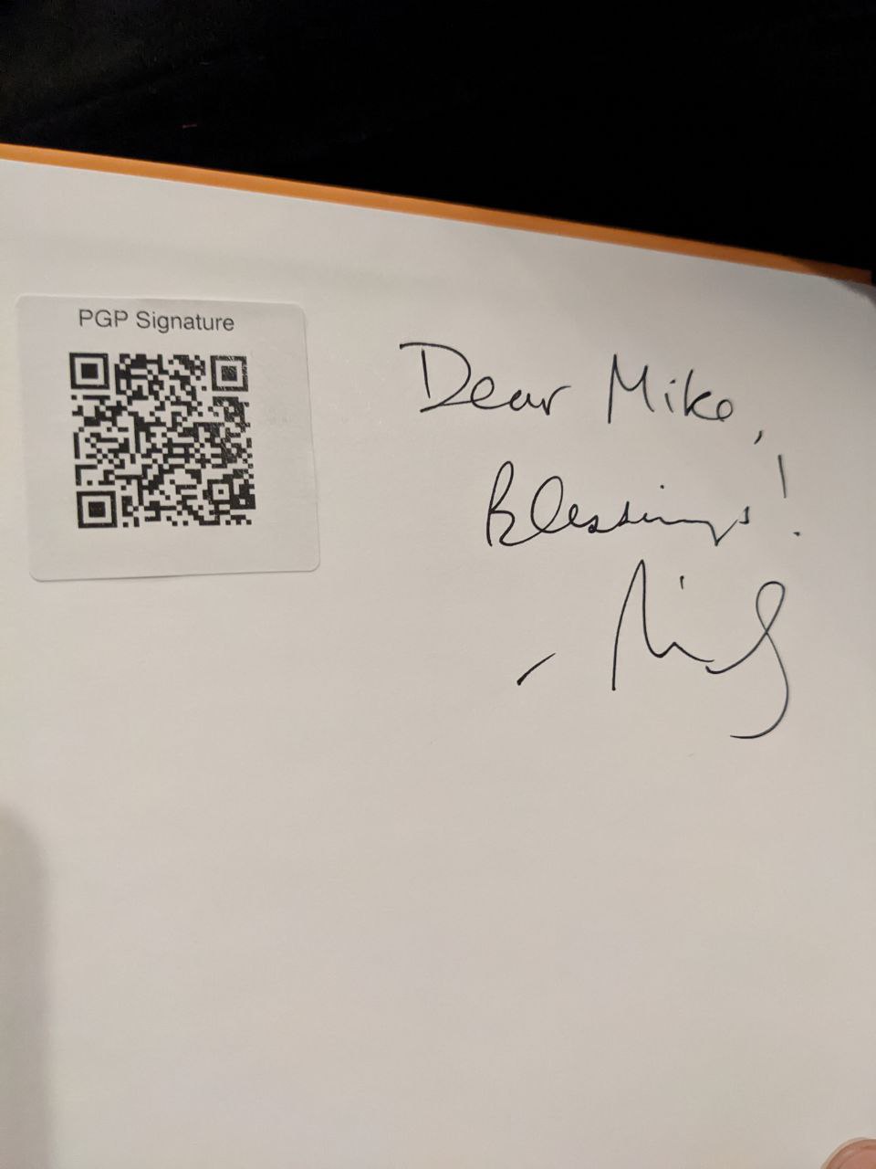 Signed autograph 635ed5ed6b9a79ad