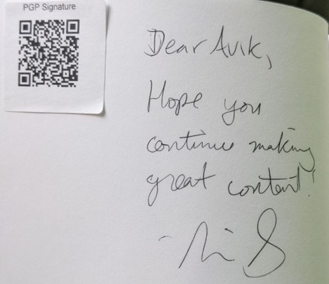 Signed autograph 64c0a44fbc6ffa8b