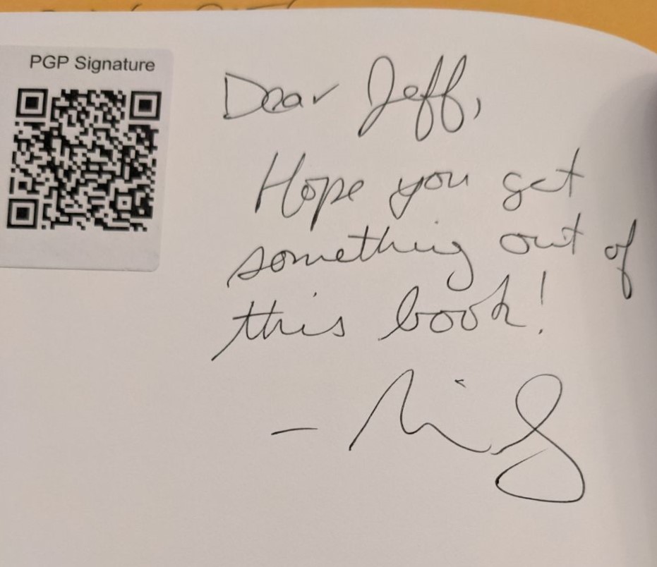 Signed autograph 65cadfeac2575e9a