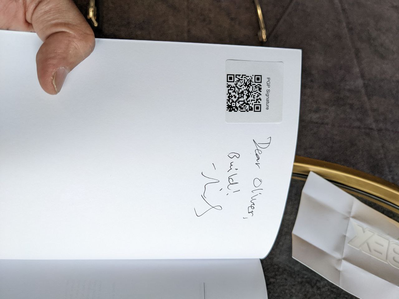 Signed autograph 66969423f2f14f66