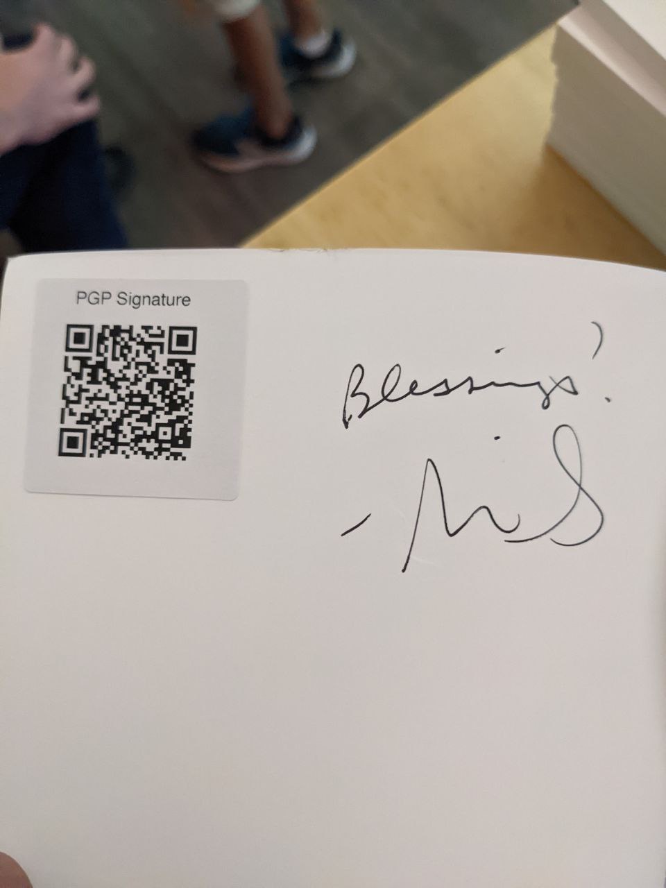 Signed autograph 66d4d43519c781da