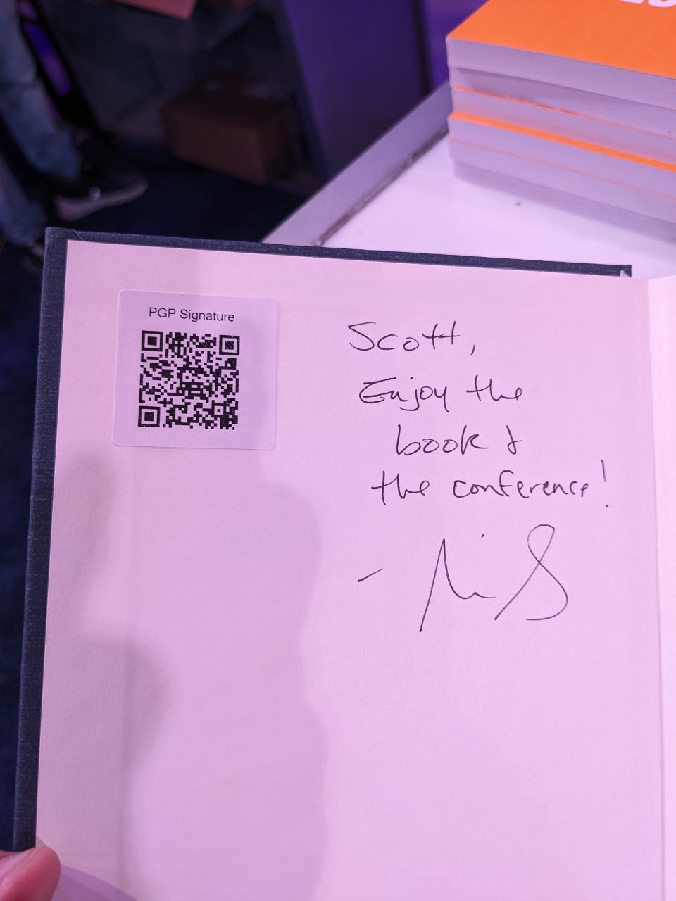 Signed autograph 6949d7a1a5e16bba