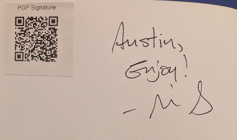 Signed autograph 6a72ff82745e5506