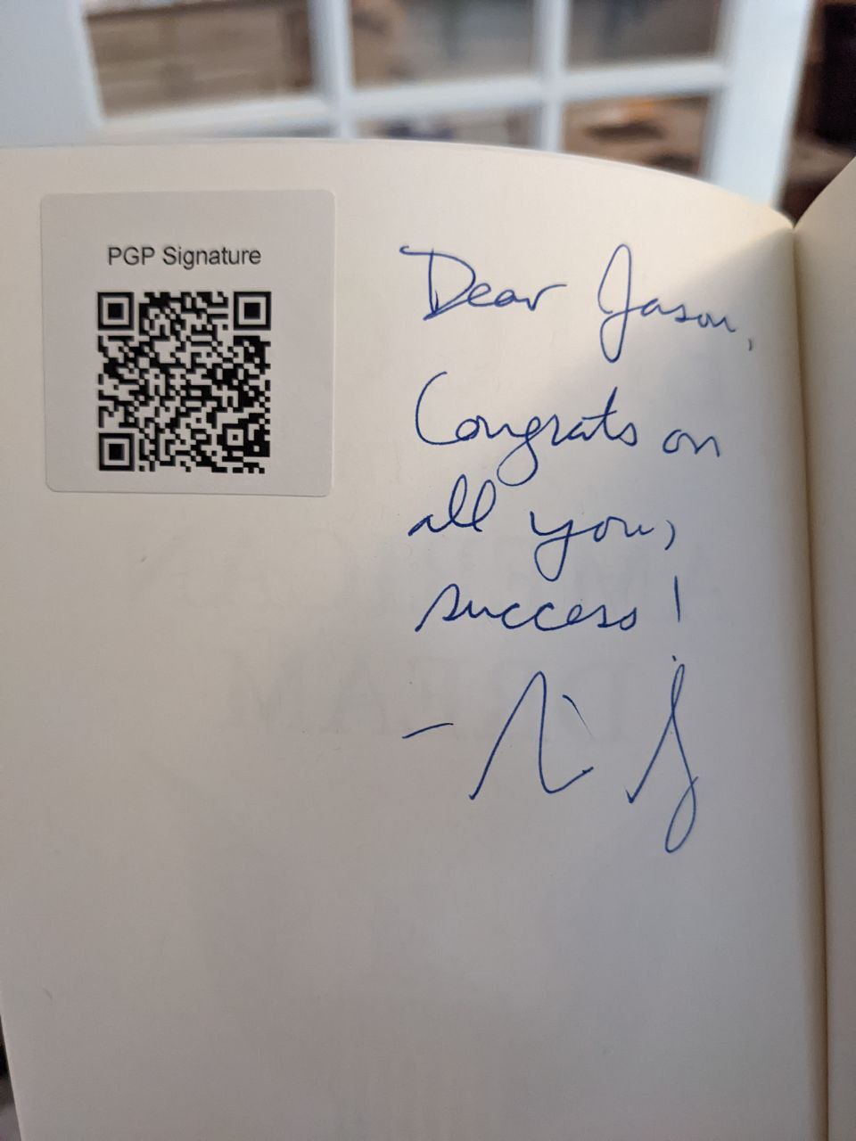 Signed autograph 6abe8e16187b4f84