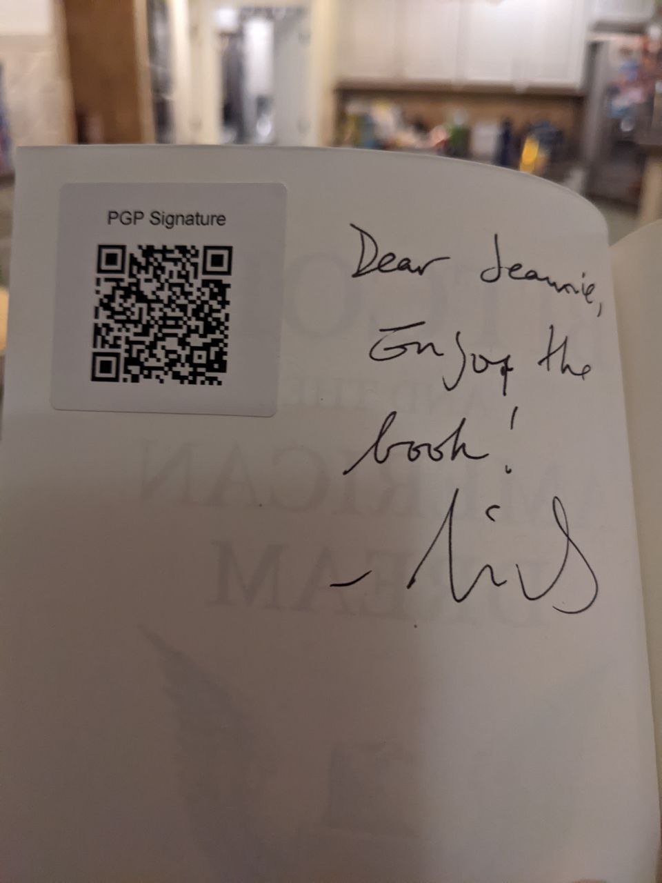 Signed autograph 6ae7a04af8e0c431