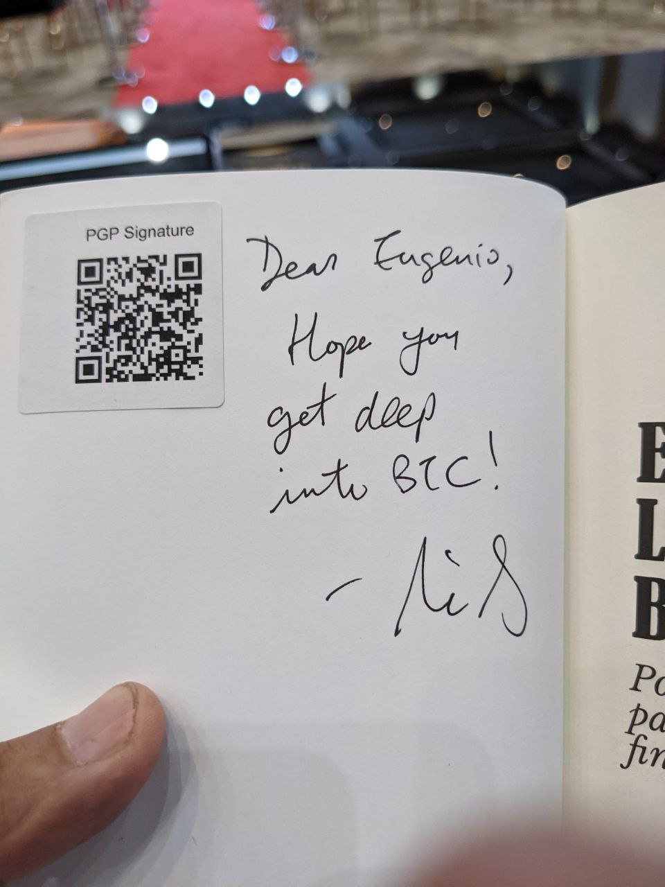 Signed autograph 6b3a8b2492b75d40