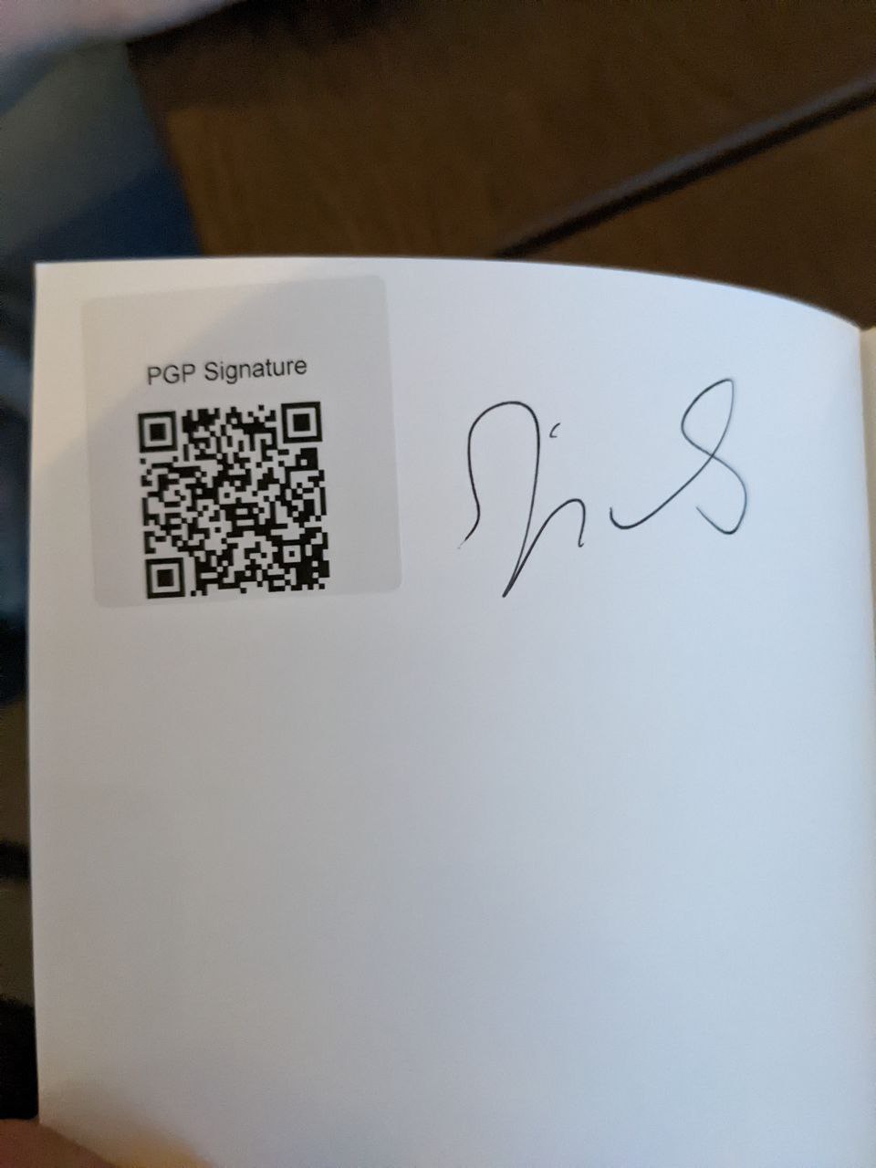 Signed autograph 6f6c52804ae905b9