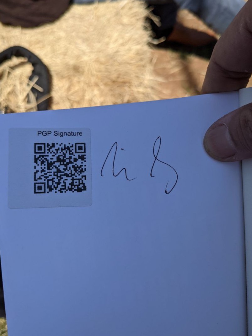 Signed autograph 71139394463035eb