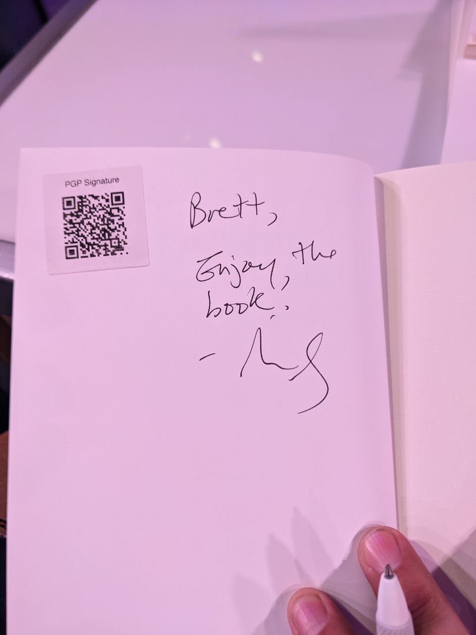 Signed autograph 7349952cdd8310c2