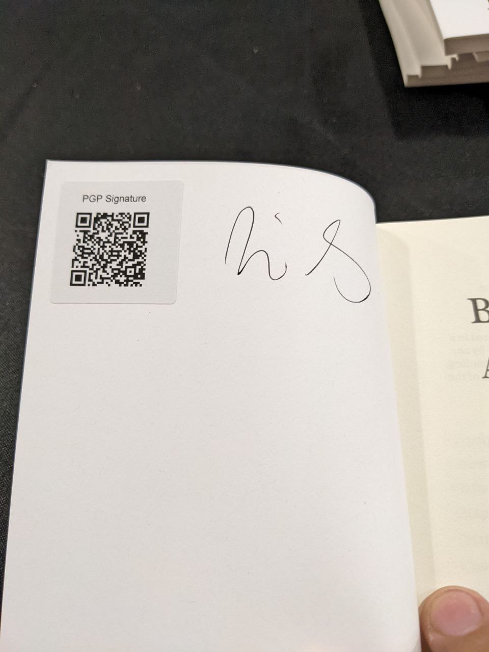 Signed autograph 7454d6f324e43310