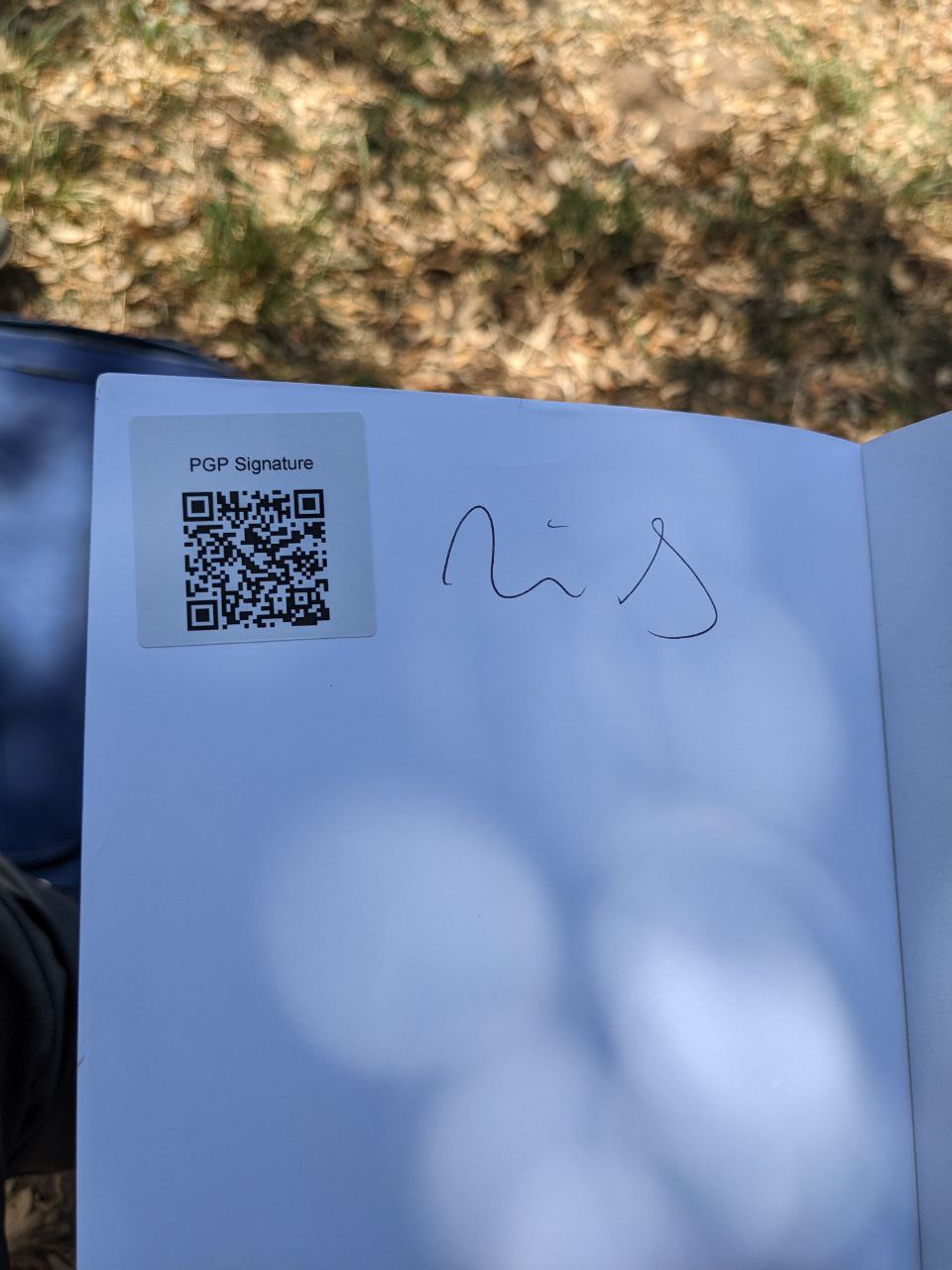 Signed autograph 74b35d05856532f7