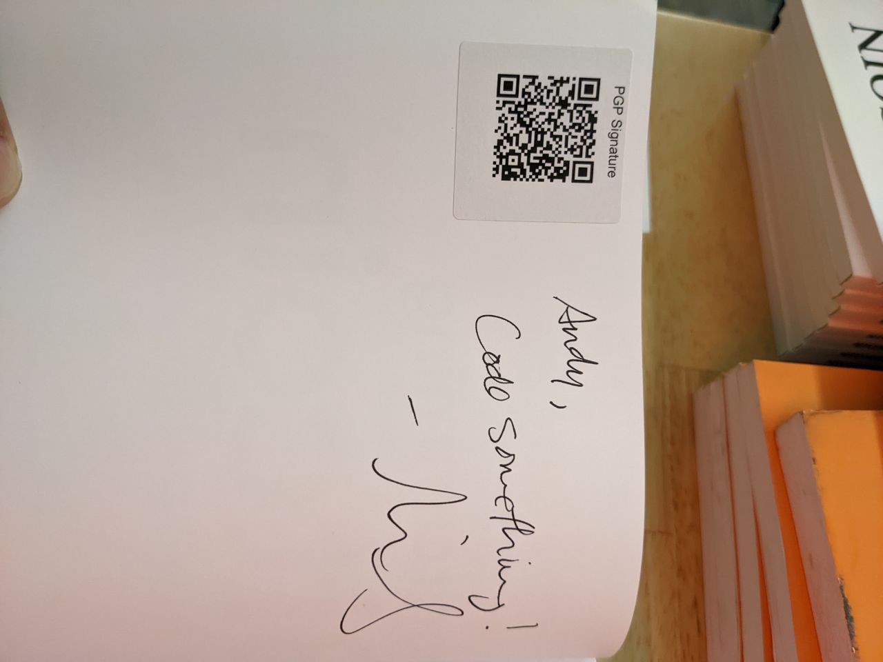 Signed autograph 75461f92ab50d02d