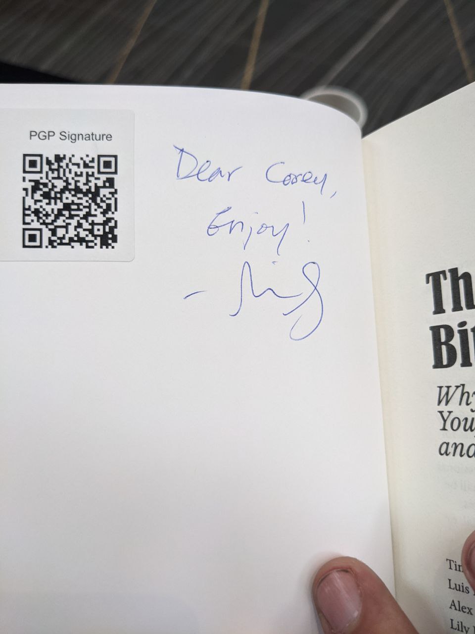 Signed autograph 754a23840edcbf50