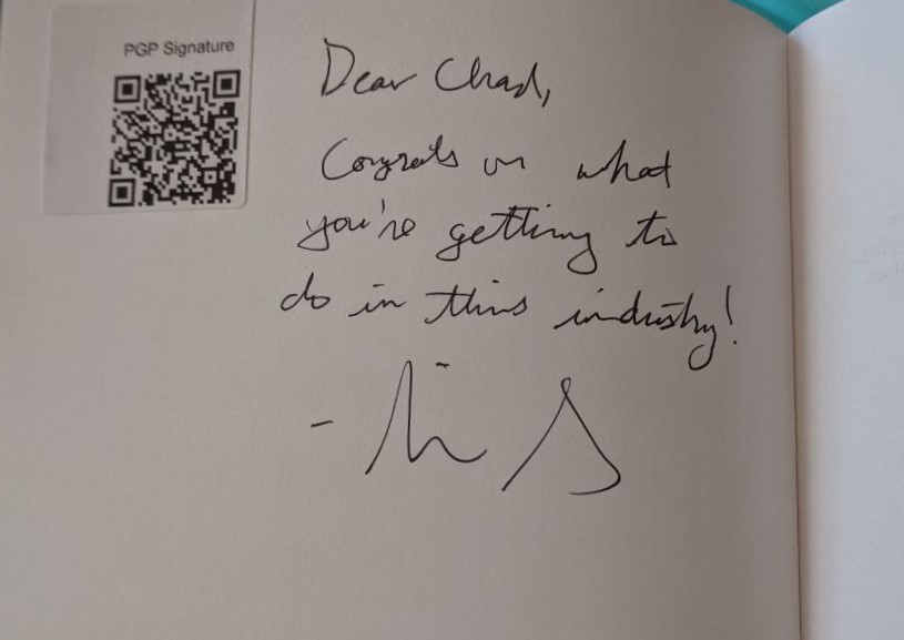 Signed autograph 7626901da1f5bf77