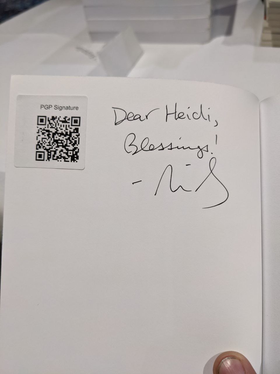 Signed autograph 771c91214e9a0de5