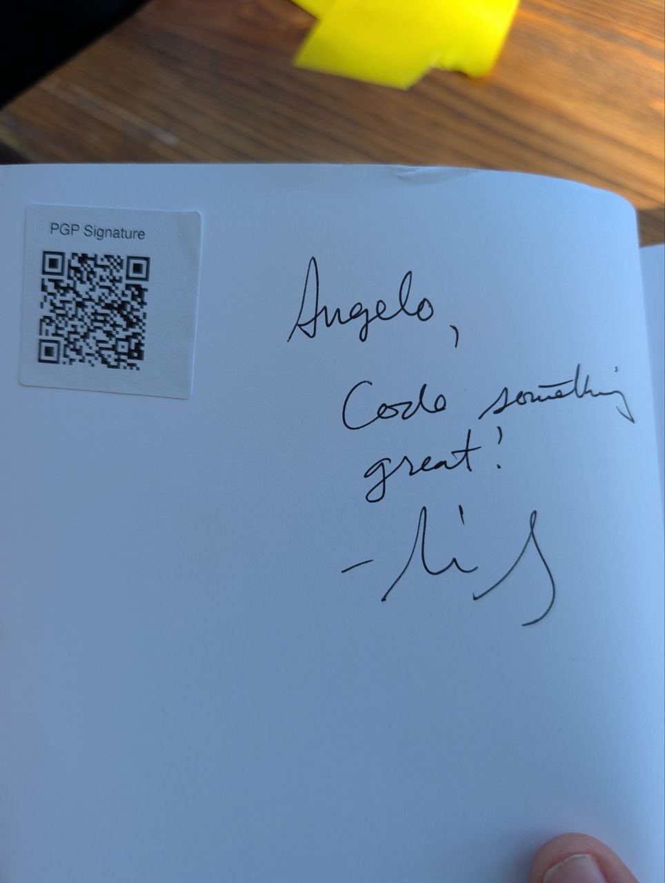 Signed autograph 78efbcfd6c5a7215