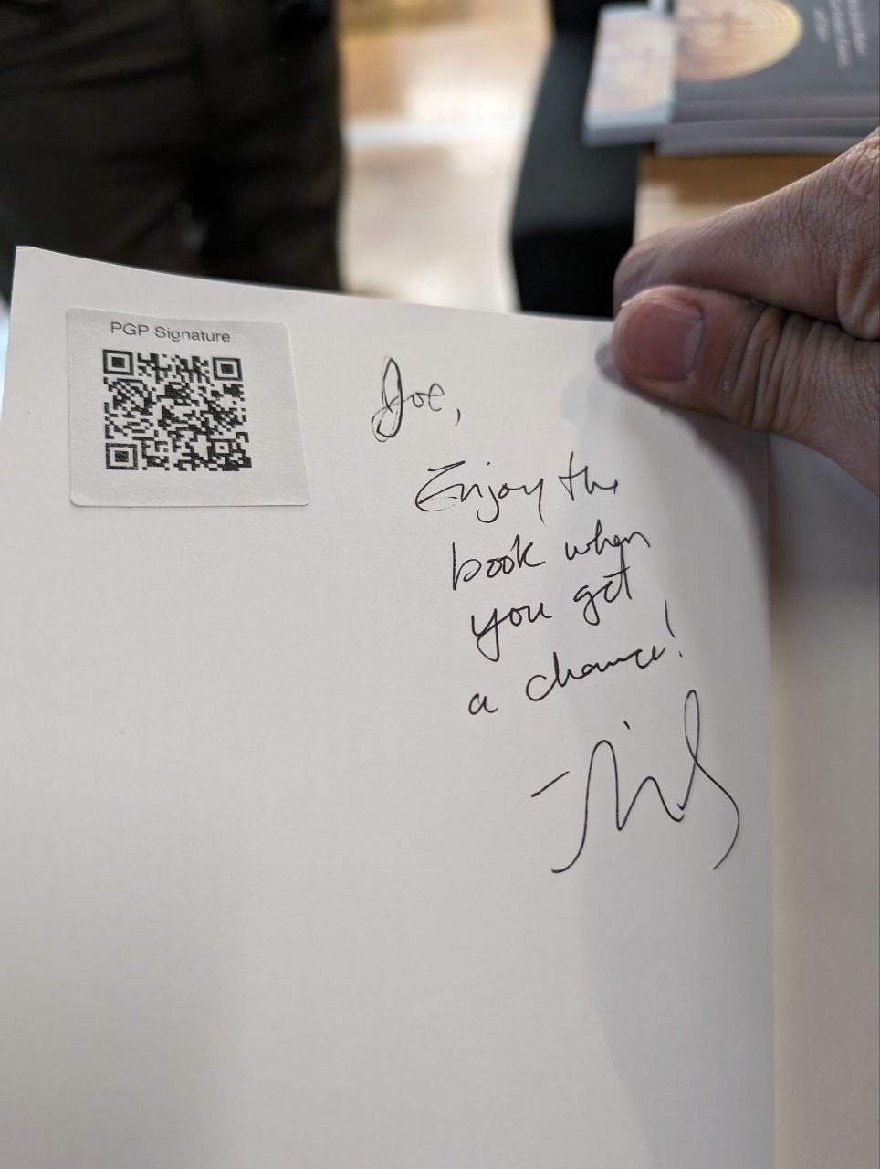 Signed autograph 7a3d0172e71d430a